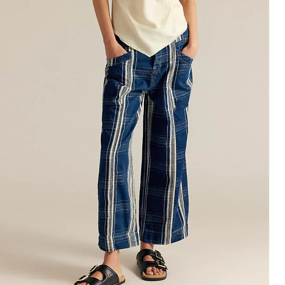 We The Free Rose Hall Low-Slung Trousers Color Smorgasbord